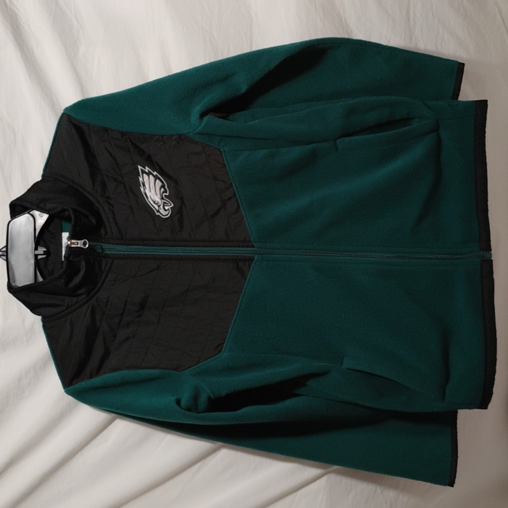 (D-3) SALE! Philadelphia Eagles NFL Youth Fleece Jacket Sz.Lg 10-12